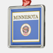 Minnesota State Flag Weihnachtsschmuck (Links)
