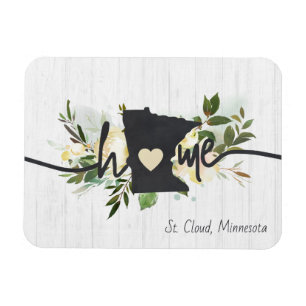 Minnesota State Personalisiert Ihre Heimatstadt Ru Magnet