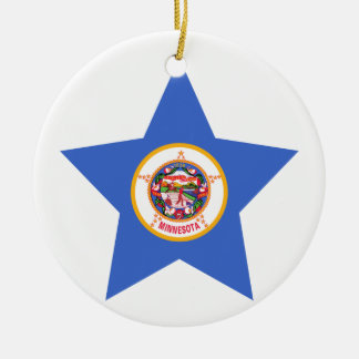 Minnesota-Stern Keramikornament