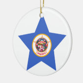 Minnesota-Stern Keramikornament (Links)