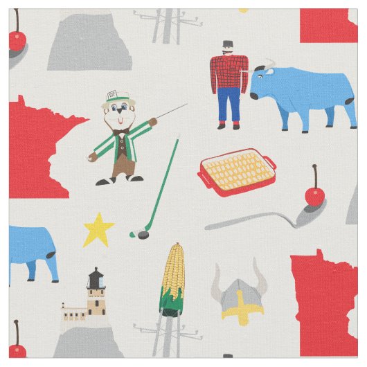 Minnesota Stoff (Nahaufnahme)