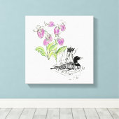 Minnesota Stretched Canvas Print Leinwanddruck (Insitu (Holzboden))