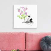 Minnesota Stretched Canvas Print Leinwanddruck (Insitu (Wohnzimmer))