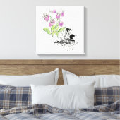 Minnesota Stretched Canvas Print Leinwanddruck (Insitu (Schlafzimmer))