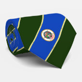 Minnesota stripes Flagge Krawatte (Gerollt)