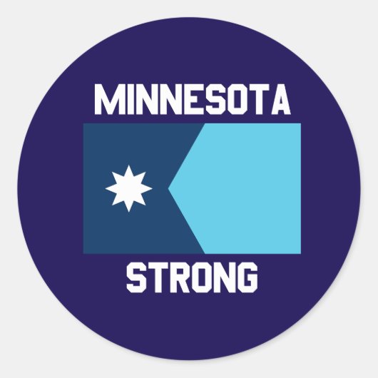 Minnesota Strong Aufkleber (Vorderseite)