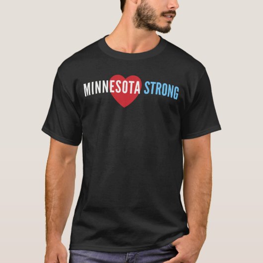 Minnesota Strong Politisches T-Shirt (Vorderseite)