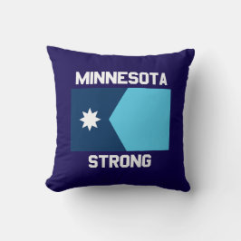 Minnesota Strong Throw Pillow Kissen