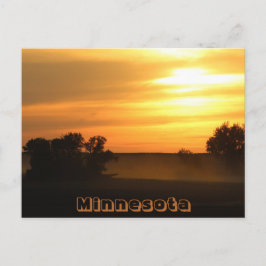Minnesota Sunset Postcard Postkarte