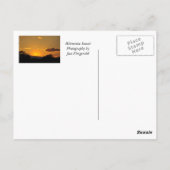 Minnesota Sunset Postkarte (Rückseite)