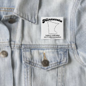 MINNESOTA - T - Shirt "MINNESOTA STAAT MOTTO" und  Button (Beispiel)