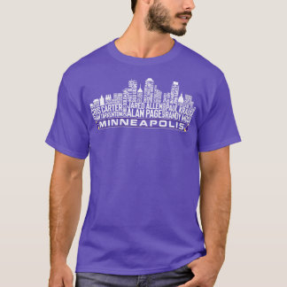 Minnesota Team All Time Legends Minneapolis Stadt T-Shirt