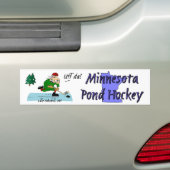 Minnesota-Teich-Hockey-Autoaufkleber Autoaufkleber (Auf Auto)