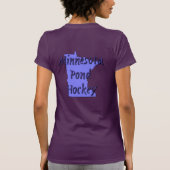 Minnesota-Teich-Hockey T-Shirt (Rückseite)