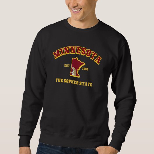 Minnesota Throwback-Klassiker Sweatshirt (Vorderseite)