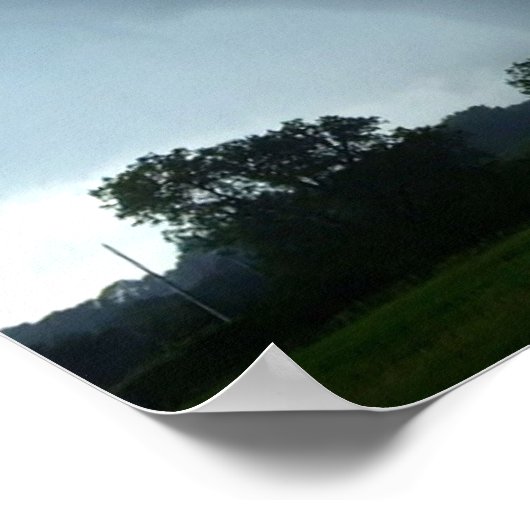 Minnesota Tornado Poster (Ecke)