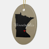 Minnesota Town Keramikornament (Links)