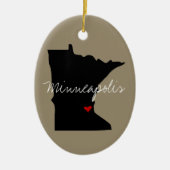 Minnesota Town Keramikornament (Vorne)