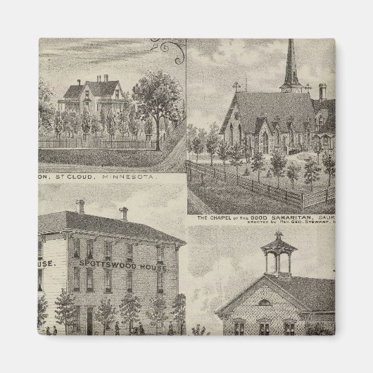 Minnesota Umgebung Magnet (Vorne)