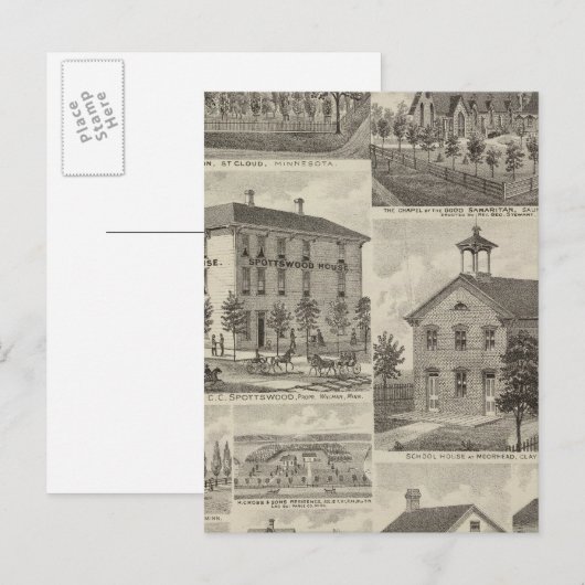 Minnesota Umgebung Postkarte (Vorne/Hinten)