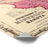 Minnesota und Dakota Poster (Ecke)