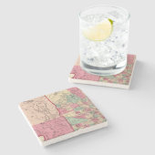 Minnesota und Dakota Steinuntersetzer (Seitenansicht)