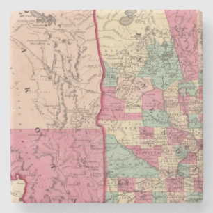 Minnesota und Dakota Steinuntersetzer