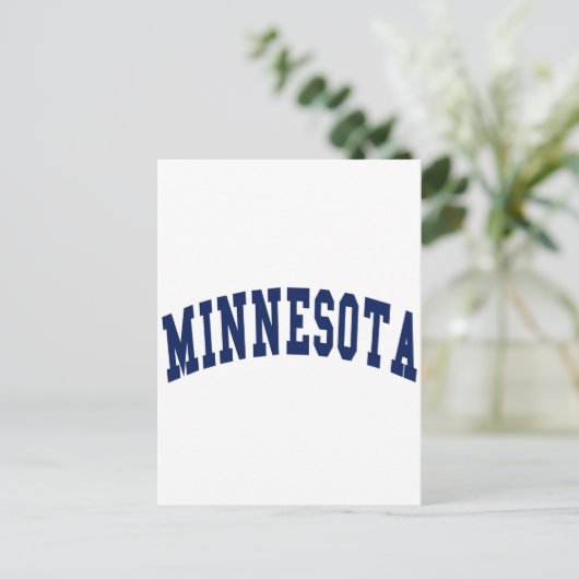 Minnesota-Uni Postkarte (Stehend Vorderseite)