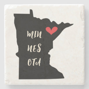 Minnesota-Untersetzer Steinuntersetzer