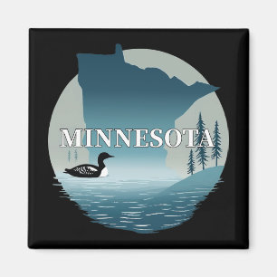 Minnesota USA Magnet