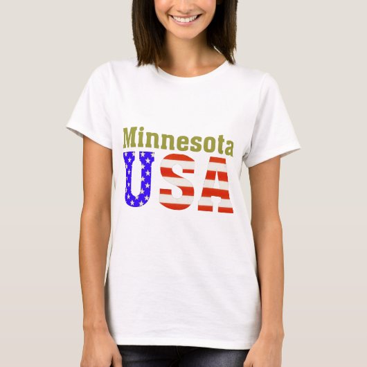 Minnesota USA! T-Shirt (Vorderseite)