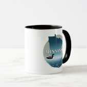 Minnesota USA Tasse (VorderseiteRechts)