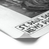 MINNESOTA VERBOT MOONSHINE BUST POSTER (Ecke)