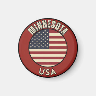 Minnesota Vereinigte Staaten von Amerika Magnet
