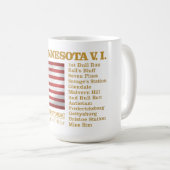 Minnesota Volunteer Infanterie (BH) Kaffeetasse (VorderseiteRechts)