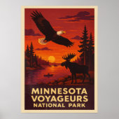 Minnesota Voyageurs Nationalpark V02 Poster (Vorne)