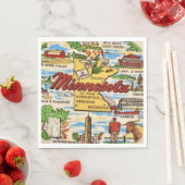 Minnesota Wahrzeichen Party Serviette (Beispiel)