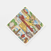 Minnesota Wahrzeichen Party Serviette (Ecke)