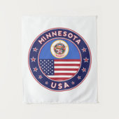 Minnesota Wandteppich (Vorderseite)