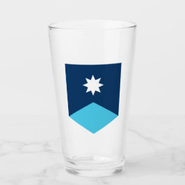 Minnesota-Wappen Glas