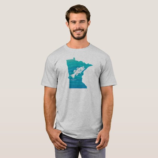 Minnesota Wave Fishing T-Shirt (Vorne ganz)