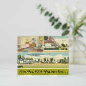 Minnesota, Wilkens Deluxe Hof Postkarte (Stehend Vorderseite)