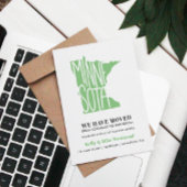 MINNESOTA Wir haben neue Adresse Neue Zuhause vers Postkarte
