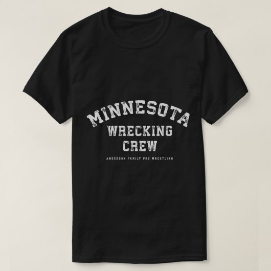 Minnesota Wrecking Crew Wrestling T-Shirt (Design vorne)