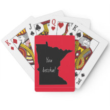 Minnesota You Betcha Spielkarten