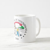 Minnesota-Zeichen Kaffeetasse (VorderseiteRechts)