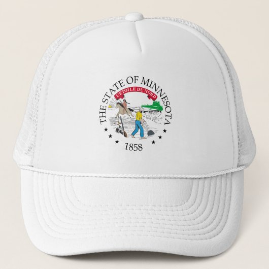 Minnesota-Zeichen Truckerkappe (Vorderseite)