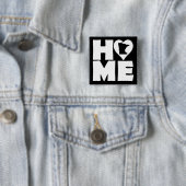 Minnesota Zuhause Heart Staat Button Abzeichen But (Beispiel)