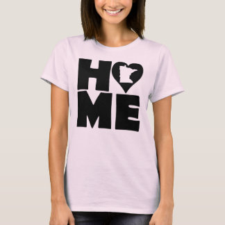 Minnesota Zuhause Heart Staat T-Shirts T - Shirt