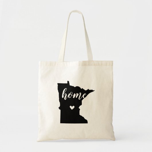 Minnesota Zuhause Staat Tote Bag Tragetasche (Vorne)